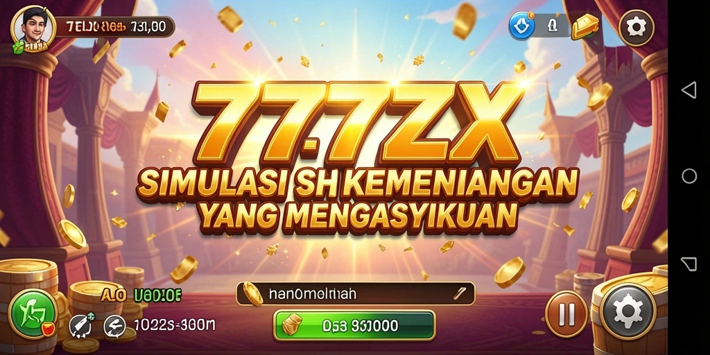 Tampilan gameplay 777ZX yang menarik dan interaktif.