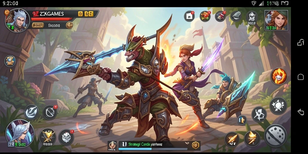 Gameplay mendebarkan di 9ZKGAMES dengan taktik cerdas.