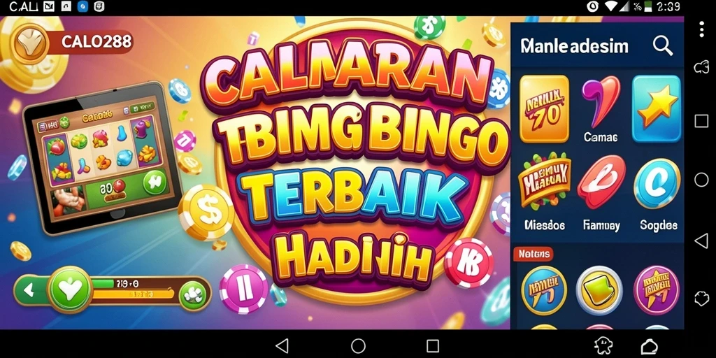 Screenshot gameplay menarik dari CALO288 yang menunjukkan keseruan Bingo.