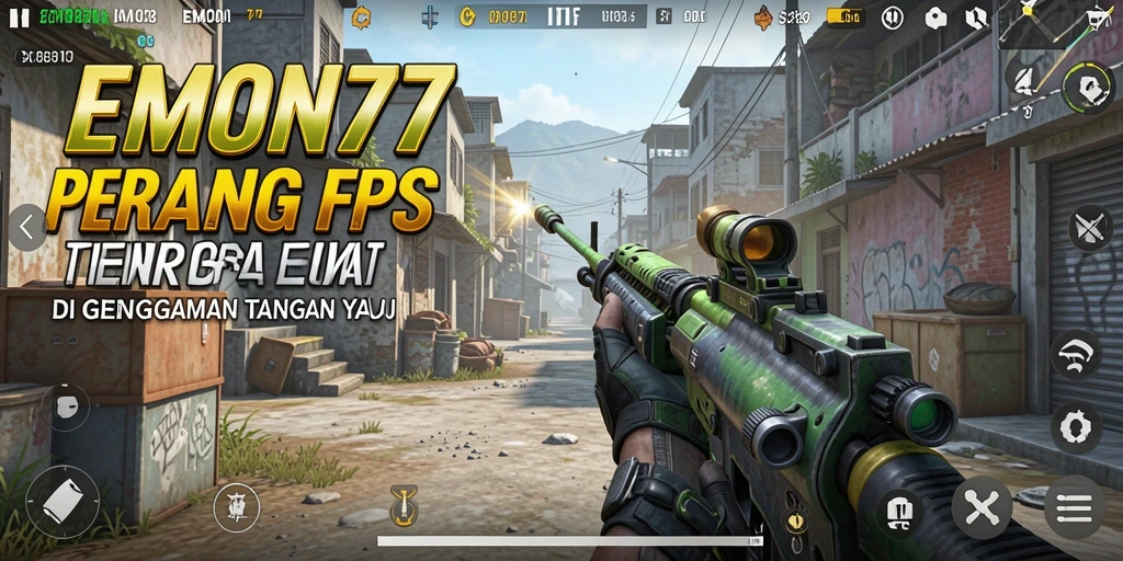 Tampilan gameplay EMON77 yang mendebarkan dan penuh aksi.