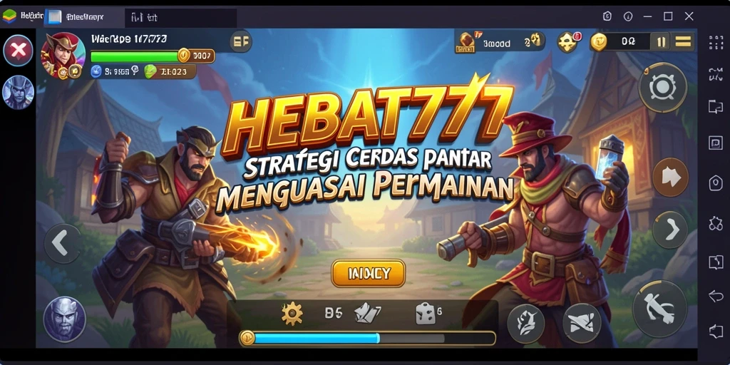 Tampilan menarik dari gameplay HEBAT777 dalam strategi pertempuran.