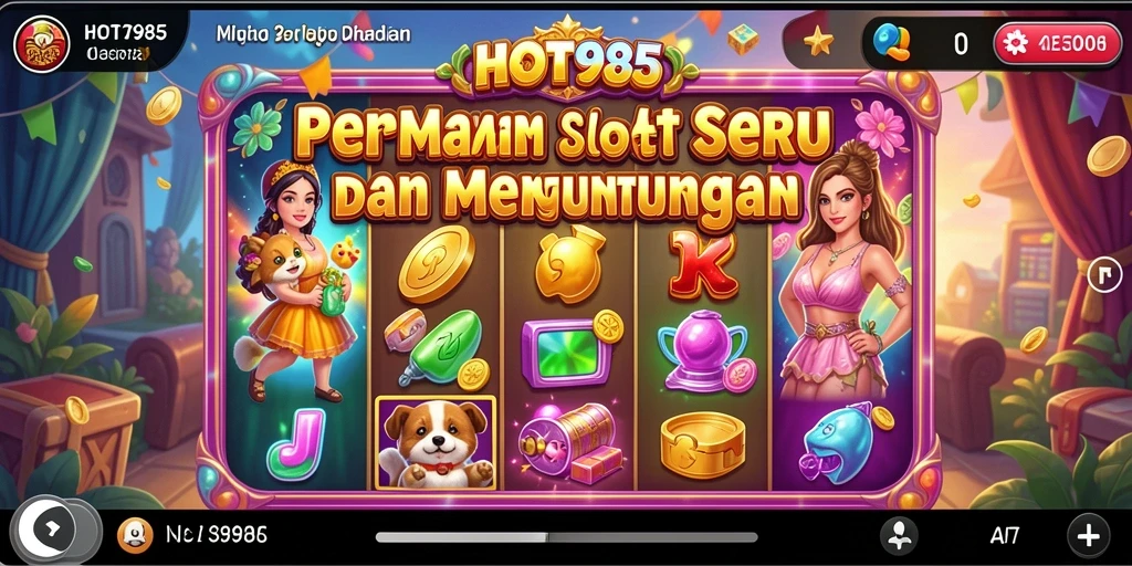 Gameplay menarik dari HOT985 dengan grafik Slot yang menawan.