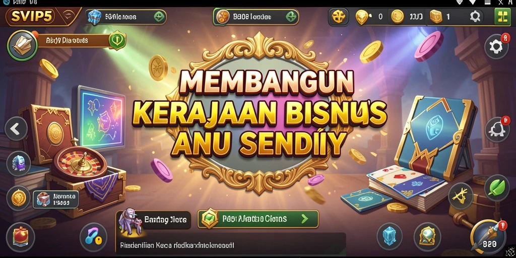 Tampilan gameplay menarik dari SVIP5 yang menggugah semangat bisnis.